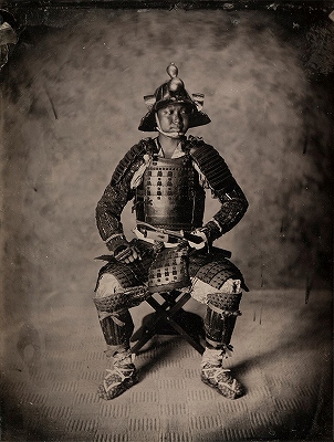 Takahiro Wada, Man in samurai armor, 2017